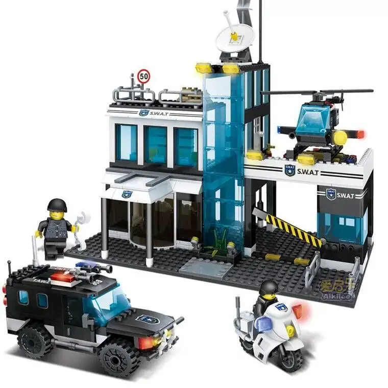 Goood Proof SWAT Command Center Children'S Educational Fight Inserted Assembly Small Particles Building Blocks 9413
Goood Proof SWAT Command Center Children'S Educational Fight Inserted Assembly Small Particles Building Blocks 9413