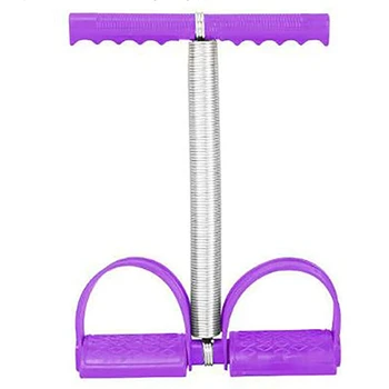 Sit Up Pull Rope Spring Tension Foot Pedal Aben Leg Exerciser Tummy Trimmer Stretching Slimming Training Purple 
Sit Up Pull Rope Spring Tension Foot Pedal Aben Leg Exerciser Tummy Trimmer Stretching Slimming Training Purple