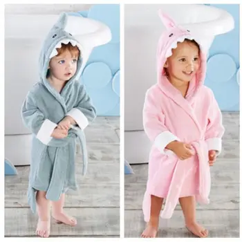 2-6 year Baby Robe Cartoon Hoodies Girl Boys Sleepwear Good Quality Bath Towels Kids Soft Bathrobe Pajamas Children's Clothing
2-6 year Baby Robe Cartoon Hoodies Girl Boys Sleepwear Good Quality Bath Towels Kids Soft Bathrobe Pajamas Children's Clothing