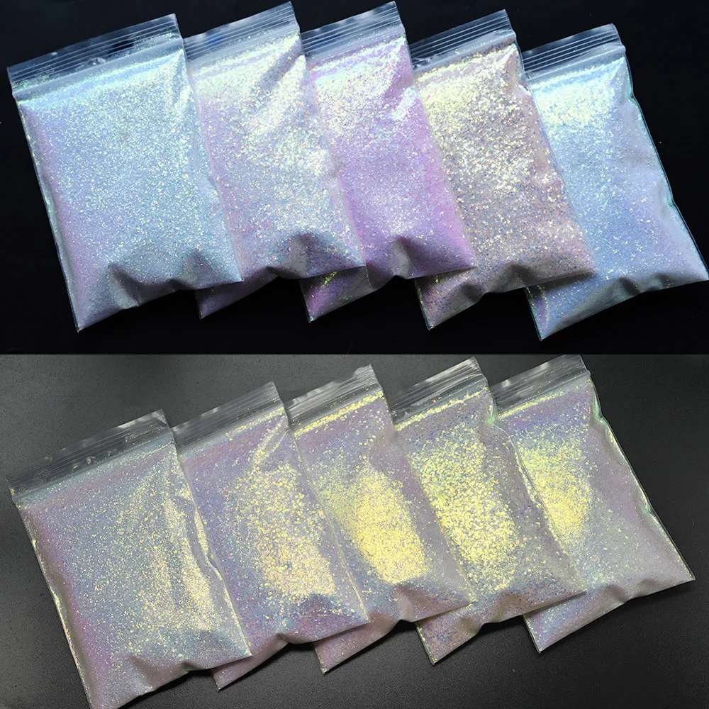 50G/Bag UV Color Changing Nail Art Glitter Mix Size Chunky-Hexagon Laser Sequins 10Color Shiny Mermaid Manicure Flakes Decor*53-
50G/Bag UV Color Changing Nail Art Glitter Mix Size Chunky-Hexagon Laser Sequins 10Color Shiny Mermaid Manicure Flakes Decor*53-