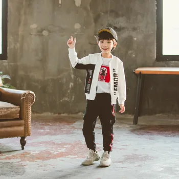 Children's Two-piece Clothing Sets Boys Top Jacket +long Pants Streetwear Baby Boy Sport Suit Costume for Kids 4 6 8 12 16 Years
Children's Two-piece Clothing Sets Boys Top Jacket +long Pants Streetwear Baby Boy Sport Suit Costume for Kids 4 6 8 12 16 Years