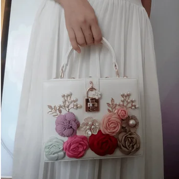 Brand 2020 Women Beaded Flower Handbag Fashion Bags Day Clutches Bags
Brand 2020 Women Beaded Flower Handbag Fashion Bags Day Clutches Bags