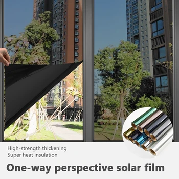 Glass StickTop One Way Mirror Window Film Vinyl Self-adhesive Reflective Solar film Privacy Window Tint Glass Stickers Window
Glass StickTop One Way Mirror Window Film Vinyl Self-adhesive Reflective Solar film Privacy Window Tint Glass Stickers Window