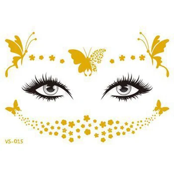 5pcs Golden Face Temporary Tattoo Waterproof Freckles Cover Stickers Body Art Decals MPwell 
5pcs Golden Face Temporary Tattoo Waterproof Freckles Cover Stickers Body Art Decals MPwell