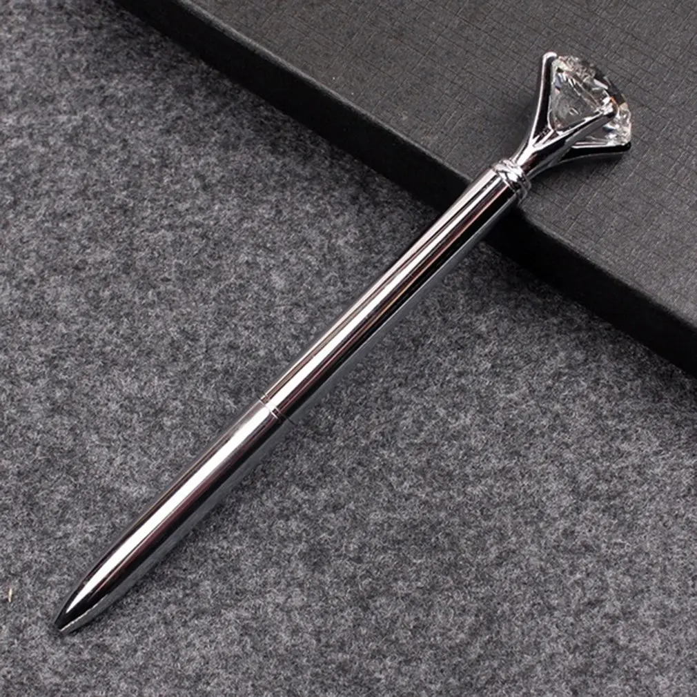 Luxury Portable Big Crystal Pen Diamond Ballpoint Pens Stationery Ballpen Home Office School Supplies Drop Shipping Wholesale
Luxury Portable Big Crystal Pen Diamond Ballpoint Pens Stationery Ballpen Home Office School Supplies Drop Shipping Wholesale