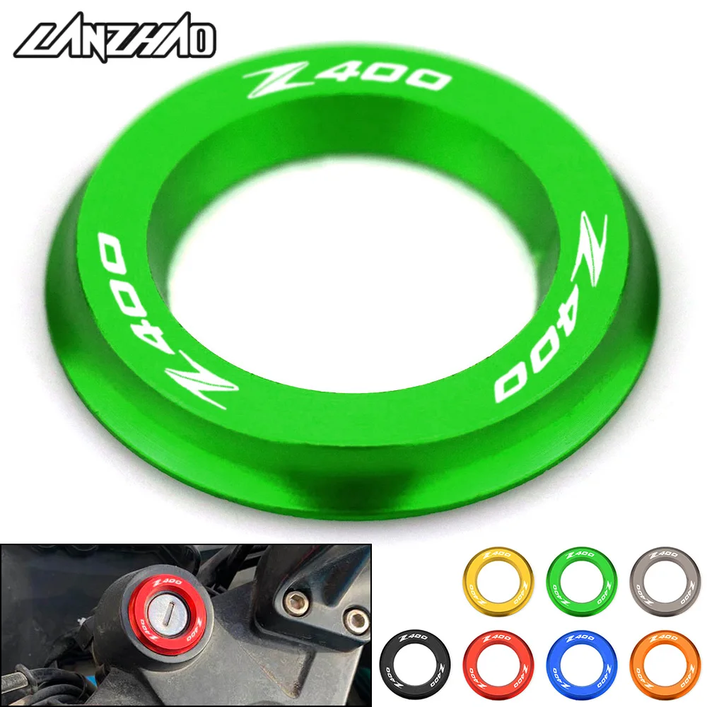 Z400 Motorcycle Ignition Key Switch Cover Ring CNC Aluminum Accessories for Kawasaki Z400 2017 2018 2019 Green Orange Gold Blue
Z400 Motorcycle Ignition Key Switch Cover Ring CNC Aluminum Accessories for Kawasaki Z400 2017 2018 2019 Green Orange Gold Blue