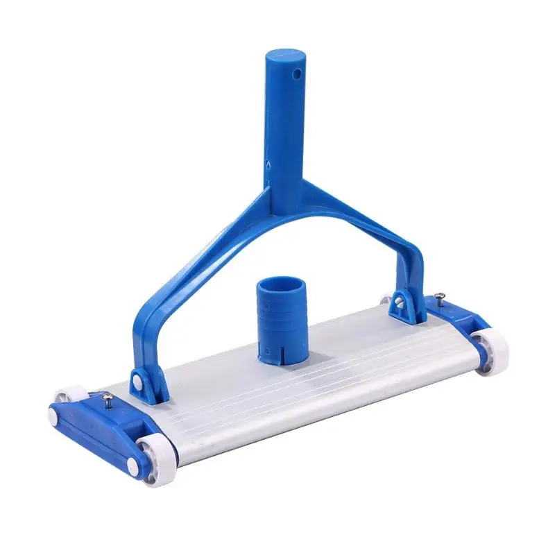 Aluminium Pool Vacuum Head w/Wheels Cleaning Tool for Swimming Pool Pond