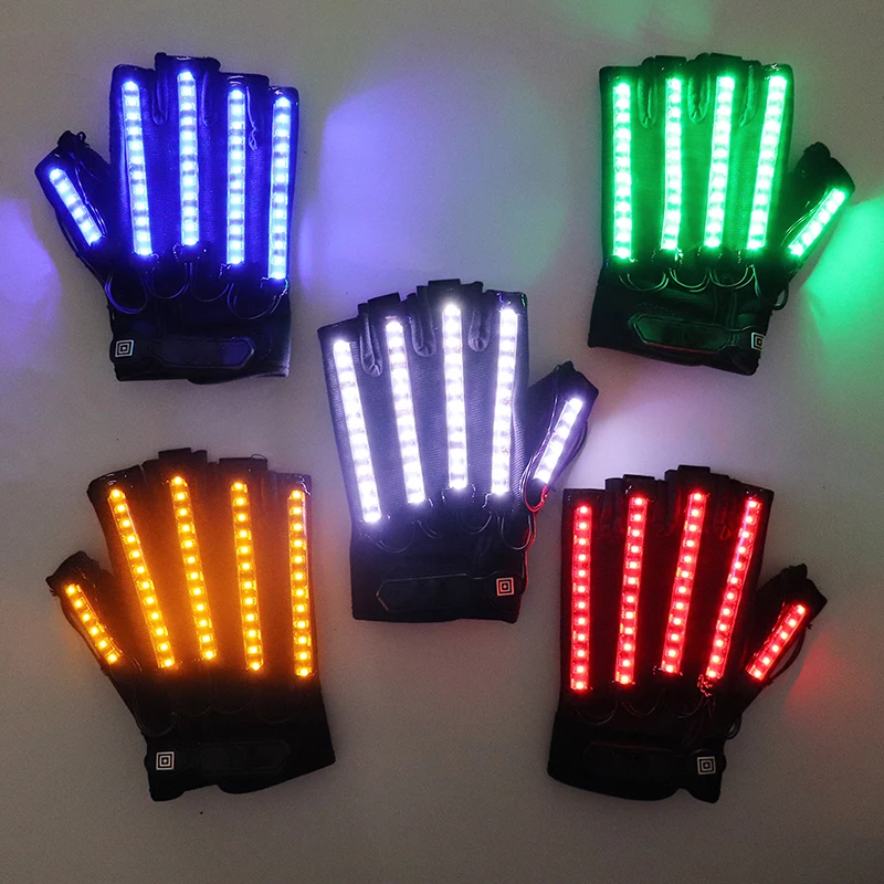 LED Gloves Glow Light Up Finger Lighting Dance Party Decoration Stage Performance Dancing Singer DJ Luminous Props
LED Gloves Glow Light Up Finger Lighting Dance Party Decoration Stage Performance Dancing Singer DJ Luminous Props