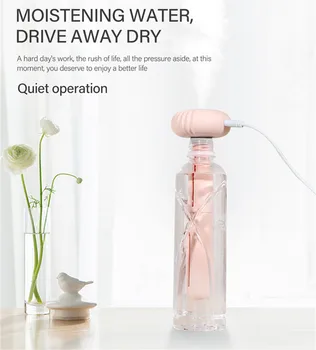 Portable Mini Ultrasonic Air Humidifier Handheld Donut Aroma Essential Oil Diffuser For Car Cool Mist Maker With Night Light
Portable Mini Ultrasonic Air Humidifier Handheld Donut Aroma Essential Oil Diffuser For Car Cool Mist Maker With Night Light