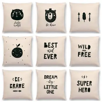 Simple Nordic Style Lovely Design Inspirational Proverbs Interesting Text Warm Words Beautiful Cushion Cover Sofa Pillow Case
Simple Nordic Style Lovely Design Inspirational Proverbs Interesting Text Warm Words Beautiful Cushion Cover Sofa Pillow Case