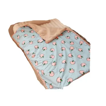 150*200cm Baby Blanket Spring Cartoon Print Double Side Bebe Newborn Kids Stroller Bed Swaddle Wrap Sumer Quilt BBX064
150*200cm Baby Blanket Spring Cartoon Print Double Side Bebe Newborn Kids Stroller Bed Swaddle Wrap Sumer Quilt BBX064