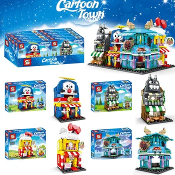 Sy6802 4pcs/lot Cartoon Mini Street View Series Educationa Building Blocks Bricks Toy Model Children Gift
Sy6802 4pcs/lot Cartoon Mini Street View Series Educationa Building Blocks Bricks Toy Model Children Gift