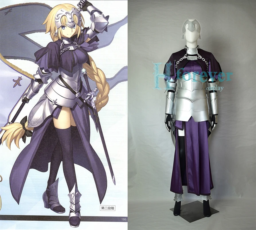 New Fate/Apocrypha Joan of Arc Cosplay Costume Ruler Jeanne d'Arc Cosplay Outfit Fullset Halloween Adult Costumes for Women
New Fate/Apocrypha Joan of Arc Cosplay Costume Ruler Jeanne d'Arc Cosplay Outfit Fullset Halloween Adult Costumes for Women
