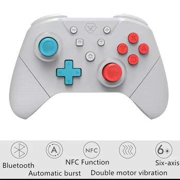 2020 Updated Wireless Pro Controller for Nintendo Switch Pro Bluetooth Remote Gamepad w/ NFC and Gyro Axis,Turbo Dual Vibration
2020 Updated Wireless Pro Controller for Nintendo Switch Pro Bluetooth Remote Gamepad w/ NFC and Gyro Axis,Turbo Dual Vibration