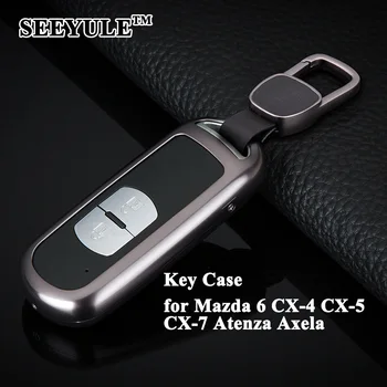 1pc SEEYULE Styling Aluminum Alloy Car Key Case Shell Key Cover Storage Bag Protector for Mazda 6 3 CX-4 CX-5 CX-7 Atenza Axela
1pc SEEYULE Styling Aluminum Alloy Car Key Case Shell Key Cover Storage Bag Protector for Mazda 6 3 CX-4 CX-5 CX-7 Atenza Axela