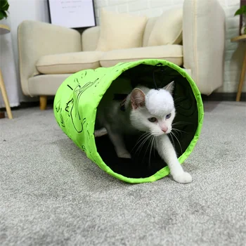Pet Cat Tunnel Toys Cat Playing Tunnel Crinkle With Ball Collapsible Cat Toy Play Tunnels for Small Pet Rabbit игрушки для кошек
Pet Cat Tunnel Toys Cat Playing Tunnel Crinkle With Ball Collapsible Cat Toy Play Tunnels for Small Pet Rabbit игрушки для кошек
