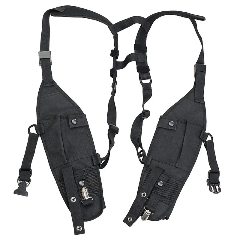 Hot Universal Double Radio Shoulder Holster Chest Harness Holder Vest Rig For Two Way Radio Rescue Essentials
Hot Universal Double Radio Shoulder Holster Chest Harness Holder Vest Rig For Two Way Radio Rescue Essentials
