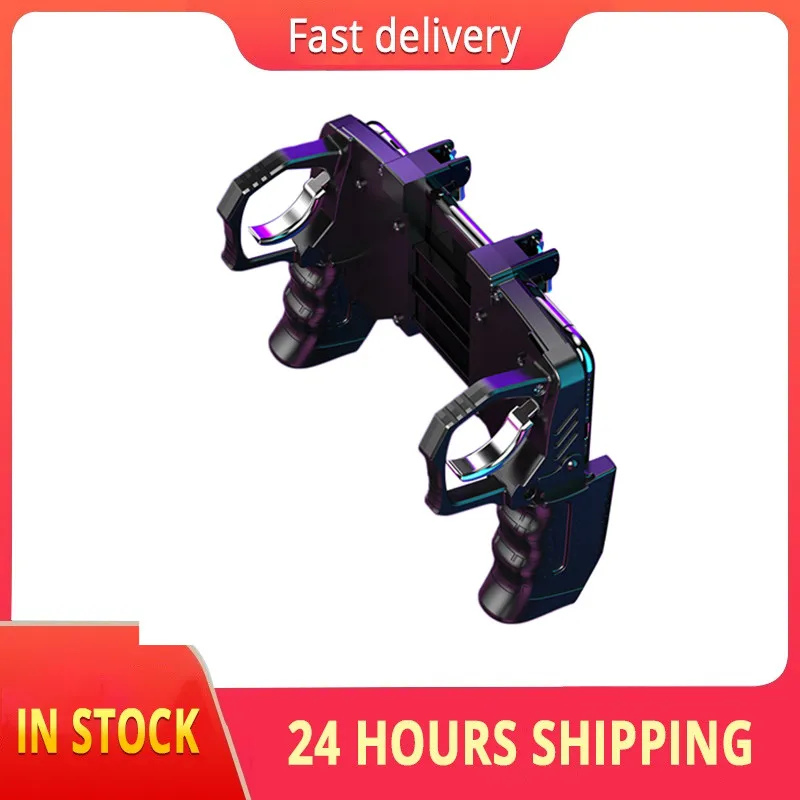 2020 For Pubg Controller For Mobile Phone Game Shooter Trigger Fire Button For IPhone Android Phone Gamepad Joystick PUGB Helper
2020 For Pubg Controller For Mobile Phone Game Shooter Trigger Fire Button For IPhone Android Phone Gamepad Joystick PUGB Helper