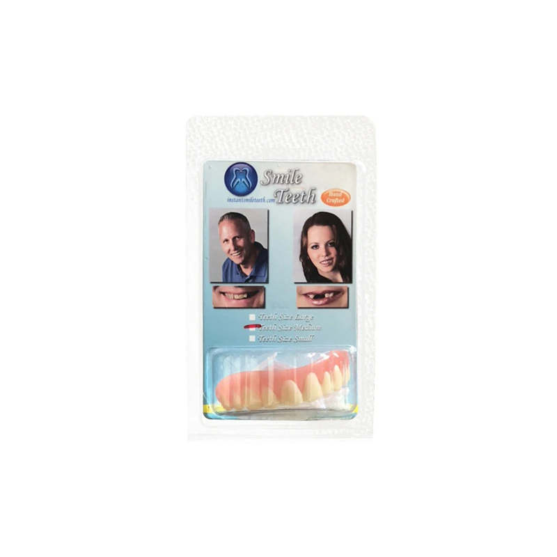False Tooth Stickers Simulation Teeth Whitening Dentures Paste Braces Upper Tooth Cover Tool Perfect Smile Comfort Teeth Veneers
False Tooth Stickers Simulation Teeth Whitening Dentures Paste Braces Upper Tooth Cover Tool Perfect Smile Comfort Teeth Veneers