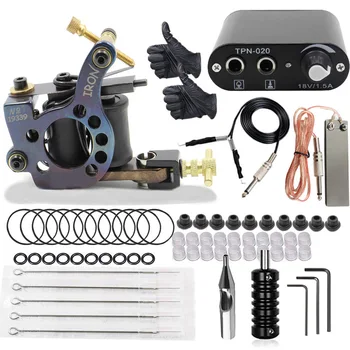 Professional Tattoo Kit Tattoo Coils Machine Gun Machine with Tattoo Power Supply Foot Pedal Needles Kit for Tattoo Supply
Professional Tattoo Kit Tattoo Coils Machine Gun Machine with Tattoo Power Supply Foot Pedal Needles Kit for Tattoo Supply