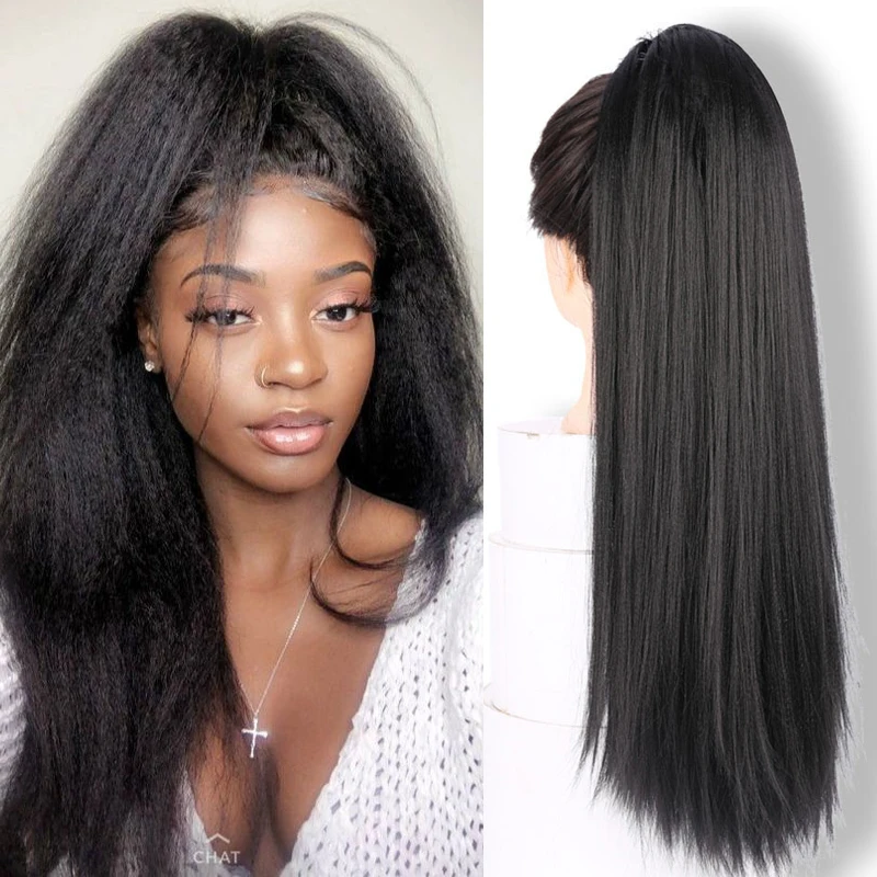 JINKAILI Afro Puff Kinky Straight Drawstring Ponytail Synthetic Hair Bun Chignon Hairpiece Women Updo Pony Tail Hair Extension
JINKAILI Afro Puff Kinky Straight Drawstring Ponytail Synthetic Hair Bun Chignon Hairpiece Women Updo Pony Tail Hair Extension
