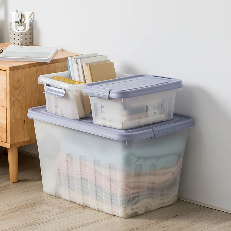 Jordanjudy Transparent Storage Box Plastic Extra Large Clothes Toy Storage Box with Cap Organizing Storage Box
Jordanjudy Transparent Storage Box Plastic Extra Large Clothes Toy Storage Box with Cap Organizing Storage Box