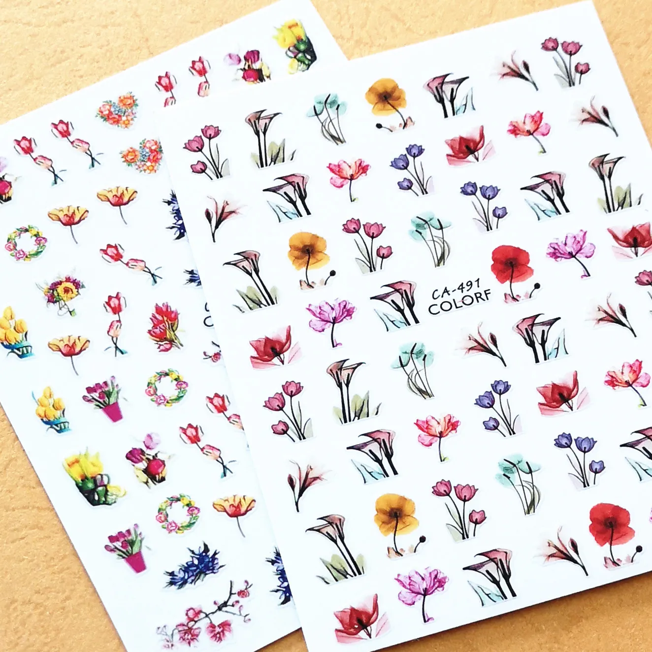 Newest CA 419 420 560 flower series design 3D nail art sticker decal stamping back gule DIY nail decoration tools
Newest CA 419 420 560 flower series design 3D nail art sticker decal stamping back gule DIY nail decoration tools