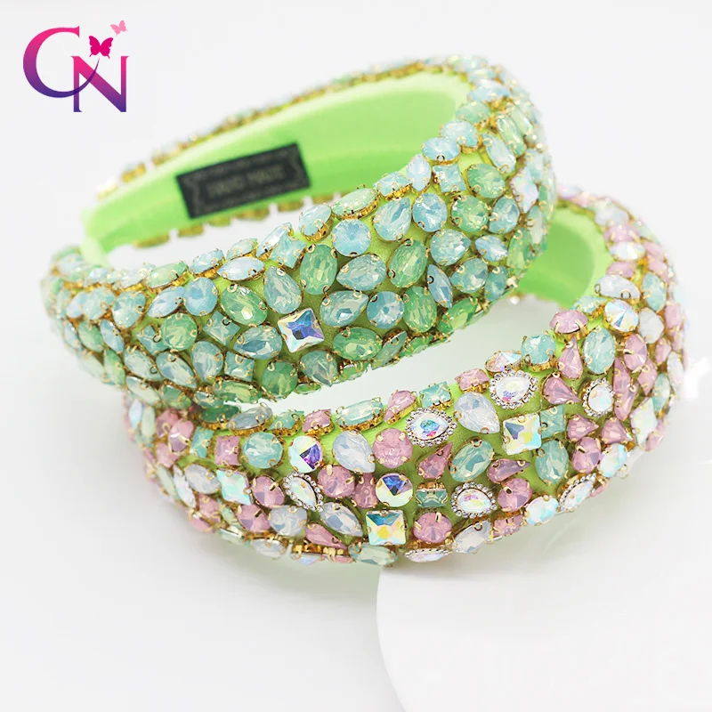 CN 6Pcs/lot Gorgeous Full Diamante Padded Baroque Headbands Luxury Crystal Hairbands For Women Rhinestone Tiara Hair Accessories
CN 6Pcs/lot Gorgeous Full Diamante Padded Baroque Headbands Luxury Crystal Hairbands For Women Rhinestone Tiara Hair Accessories