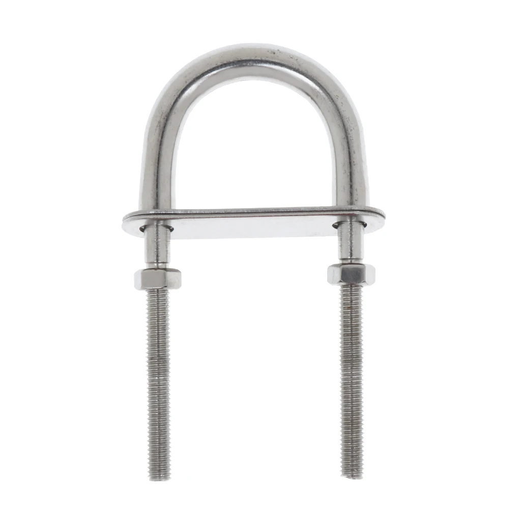 Bow Stern Eye, U-Bolt, 304 Stainless Steel, Boat Marine Rigging, M5×78 Bow Stern Eye, U-Bolt, 304 Stainless Steel, Boat Marine Rigging, M5×78