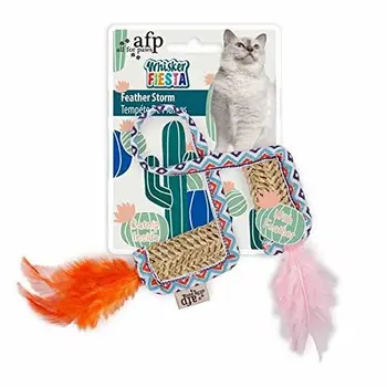 All for Paws Geflochtenes Katzenspielzeug Whisker Fiesta Feather Storm mit Katzenminze
All for Paws Geflochtenes Katzenspielzeug Whisker Fiesta Feather Storm mit Katzenminze