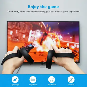 Adjustable VR Touch Controller Grip Knuckle Quest / Rift S VR Headset Accessories
Adjustable VR Touch Controller Grip Knuckle Quest / Rift S VR Headset Accessories
