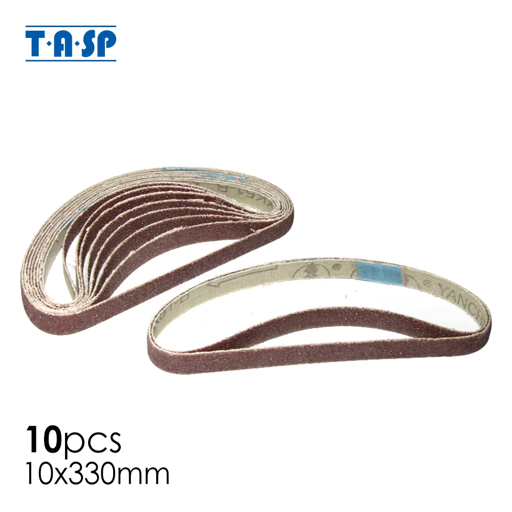 TASP 10pcs 10x330mm Abrasive Sanding Belt 3/8"x13" Belt Sander Sandpaper Aluminium Oxide Woodworking Power Tool Accessories
TASP 10pcs 10x330mm Abrasive Sanding Belt 3/8"x13" Belt Sander Sandpaper Aluminium Oxide Woodworking Power Tool Accessories