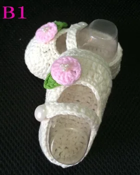Baby Girls Shoes Baby buckle Shoes Girl Boy comfortable Handmade Knit Sock Infant Rose Shoes Crib Crochet Sizes 0-12 Months 
Baby Girls Shoes Baby buckle Shoes Girl Boy comfortable Handmade Knit Sock Infant Rose Shoes Crib Crochet Sizes 0-12 Months