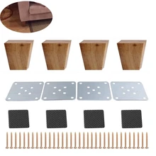 Solid wood right-angle trapezoidal furniture legs sofa stool wall cabinet foot sofa dressing table armchair foot 6 cm high 4 pac
Solid wood right-angle trapezoidal furniture legs sofa stool wall cabinet foot sofa dressing table armchair foot 6 cm high 4 pac