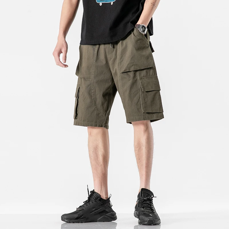 Korea 2020 Summer Men Cargo Shorts Casual Multi Pocket Short Pants Hip Hop Streetwear Punk ROCK Trouers
Korea 2020 Summer Men Cargo Shorts Casual Multi Pocket Short Pants Hip Hop Streetwear Punk ROCK Trouers