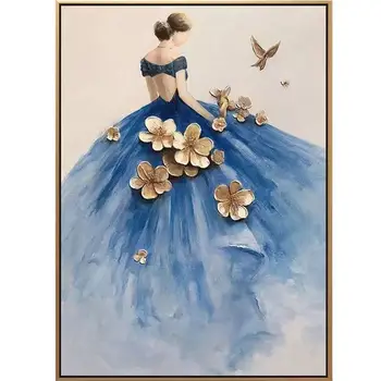 Handmade thick knife abstract high quality Modern Abstract Colorful Fashion lady Canvas Decor Oil Painting bedroom artwork Hotel 
Handmade thick knife abstract high quality Modern Abstract Colorful Fashion lady Canvas Decor Oil Painting bedroom artwork Hotel