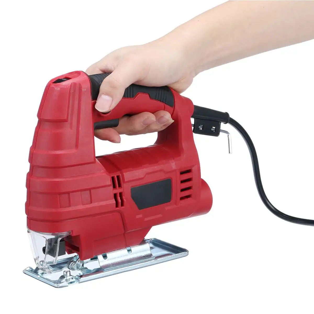 800W Electric Pendulum Jig Saw Continuous Mode Multi-angle Electric Saw Cutter Machine Jig saw Power Tools With 10 Pieces Blades
800W Electric Pendulum Jig Saw Continuous Mode Multi-angle Electric Saw Cutter Machine Jig saw Power Tools With 10 Pieces Blades