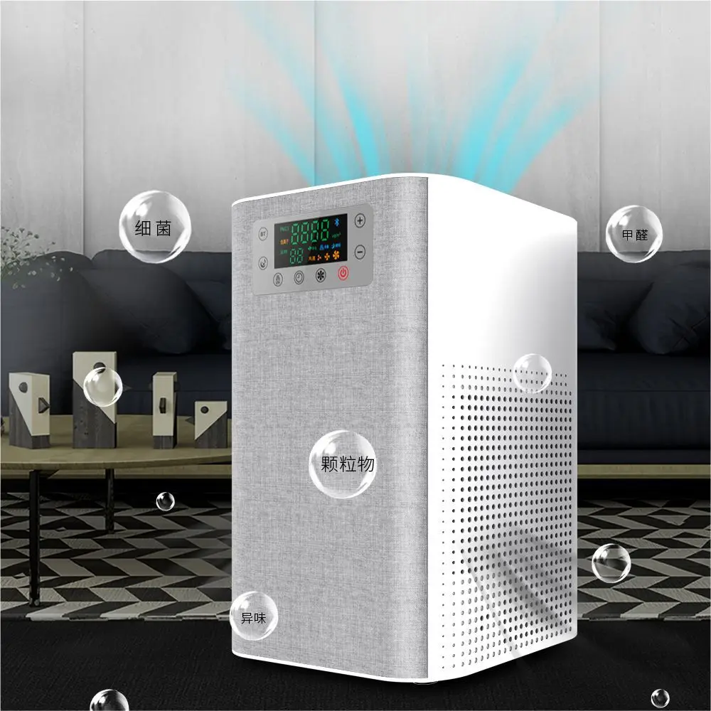 Household Air Purification Indoor Ion Sterilization Remone Formaldehyde UV Ultraviolet Sterilization Smart Purifier
Household Air Purification Indoor Ion Sterilization Remone Formaldehyde UV Ultraviolet Sterilization Smart Purifier