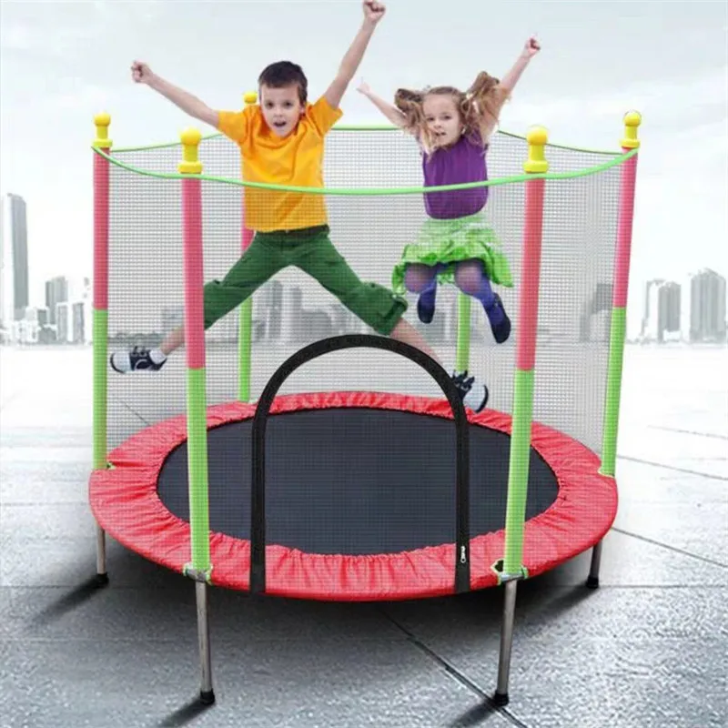 Kids Trampoline with Enclosure Net and Spring Cover Padding Outdoor Trampoline Fun Summer Exercise Fitness Water Toys for Kids
Kids Trampoline with Enclosure Net and Spring Cover Padding Outdoor Trampoline Fun Summer Exercise Fitness Water Toys for Kids