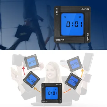 Digital Alarm Clock Scientific Time Management Tomato Timing Reminder Flip Four Square Clock LED Digital Clock Snooze Fuction
Digital Alarm Clock Scientific Time Management Tomato Timing Reminder Flip Four Square Clock LED Digital Clock Snooze Fuction