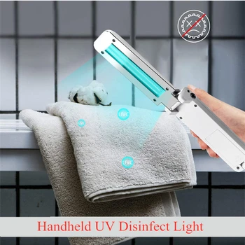 2020 Portable UV Disinfect light Handheld UVC Ultraviolet Lamps Germicidal Light Sterilizing Lights for Home, school, office
2020 Portable UV Disinfect light Handheld UVC Ultraviolet Lamps Germicidal Light Sterilizing Lights for Home, school, office