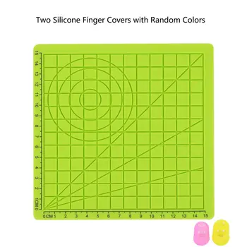 3D Printing Pen Silicone Design Mat with Basic Template and 2 Silicone Finger Caps for 3D Pen Drawing Design
3D Printing Pen Silicone Design Mat with Basic Template and 2 Silicone Finger Caps for 3D Pen Drawing Design