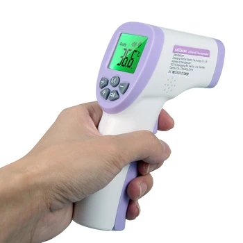 Non-contact IR Infrared Thermometer Forehead Digital Temperature Measurement LCD Digital Display Fast Measure 32 Memory Group
Non-contact IR Infrared Thermometer Forehead Digital Temperature Measurement LCD Digital Display Fast Measure 32 Memory Group
