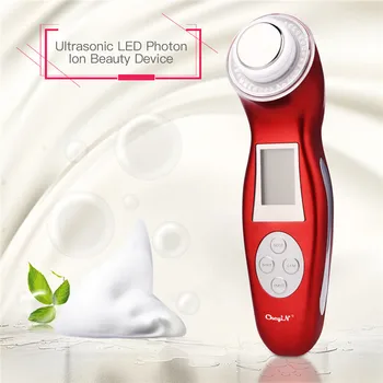 Ultrasonic Led Light Photon Rejuvenation Face Massager Ion Therapy Vibration Skin Lifting Firming Blackhead Acne Wrinkle Remover 
Ultrasonic Led Light Photon Rejuvenation Face Massager Ion Therapy Vibration Skin Lifting Firming Blackhead Acne Wrinkle Remover