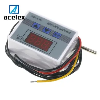 XH-W3002 W3002 AC 110V-220V DC 24V DC 12V Led Digital Thermoregulator Thermostat Temperature Controller Control Switch Meter
XH-W3002 W3002 AC 110V-220V DC 24V DC 12V Led Digital Thermoregulator Thermostat Temperature Controller Control Switch Meter