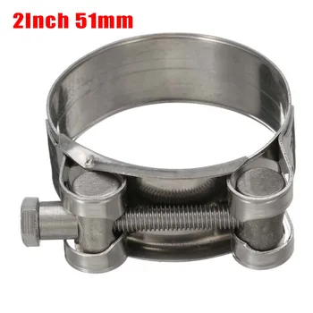 Motorcycle 2In 51mm Band Exhaust Pipe Clamp Calipers Stainless Steel Universal For 51mm Slip-on Type Motorcycle Muffler
Motorcycle 2In 51mm Band Exhaust Pipe Clamp Calipers Stainless Steel Universal For 51mm Slip-on Type Motorcycle Muffler