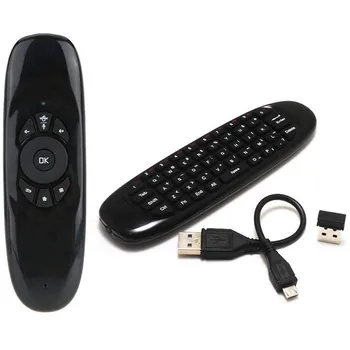 C120 Fly 2.4G RF Remote Control Air Mouse English Russian Spanish Wireless Keyboard Voice Backlight for Android Smart TV Box
C120 Fly 2.4G RF Remote Control Air Mouse English Russian Spanish Wireless Keyboard Voice Backlight for Android Smart TV Box