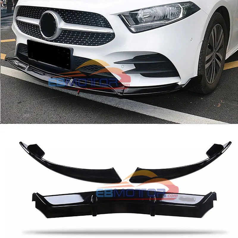 front Body kit bumper Front lip spoiler For W177 A class 2019 Protector A200 A180 A35 A45 M190F
front Body kit bumper Front lip spoiler For W177 A class 2019 Protector A200 A180 A35 A45 M190F
