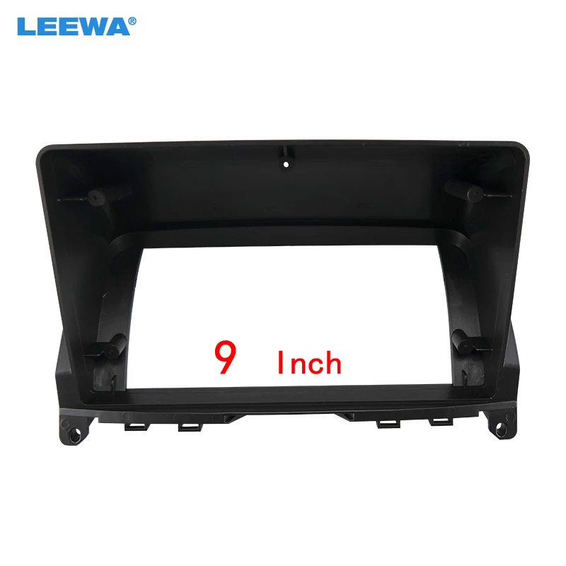 LEEWA Car 2Din Audio Face Plate Fascia Frame For Mercedes-Benz C-Class W204 9" Big Screen Radio Stereo Panel Dash Refitting Kit
LEEWA Car 2Din Audio Face Plate Fascia Frame For Mercedes-Benz C-Class W204 9" Big Screen Radio Stereo Panel Dash Refitting Kit