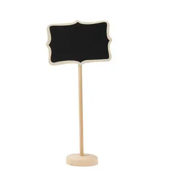 10Pcs Mini Wooden Chalkboard Blackboard Wood Message Notice Board for Table Wedding Party Decor Writting Information
10Pcs Mini Wooden Chalkboard Blackboard Wood Message Notice Board for Table Wedding Party Decor Writting Information